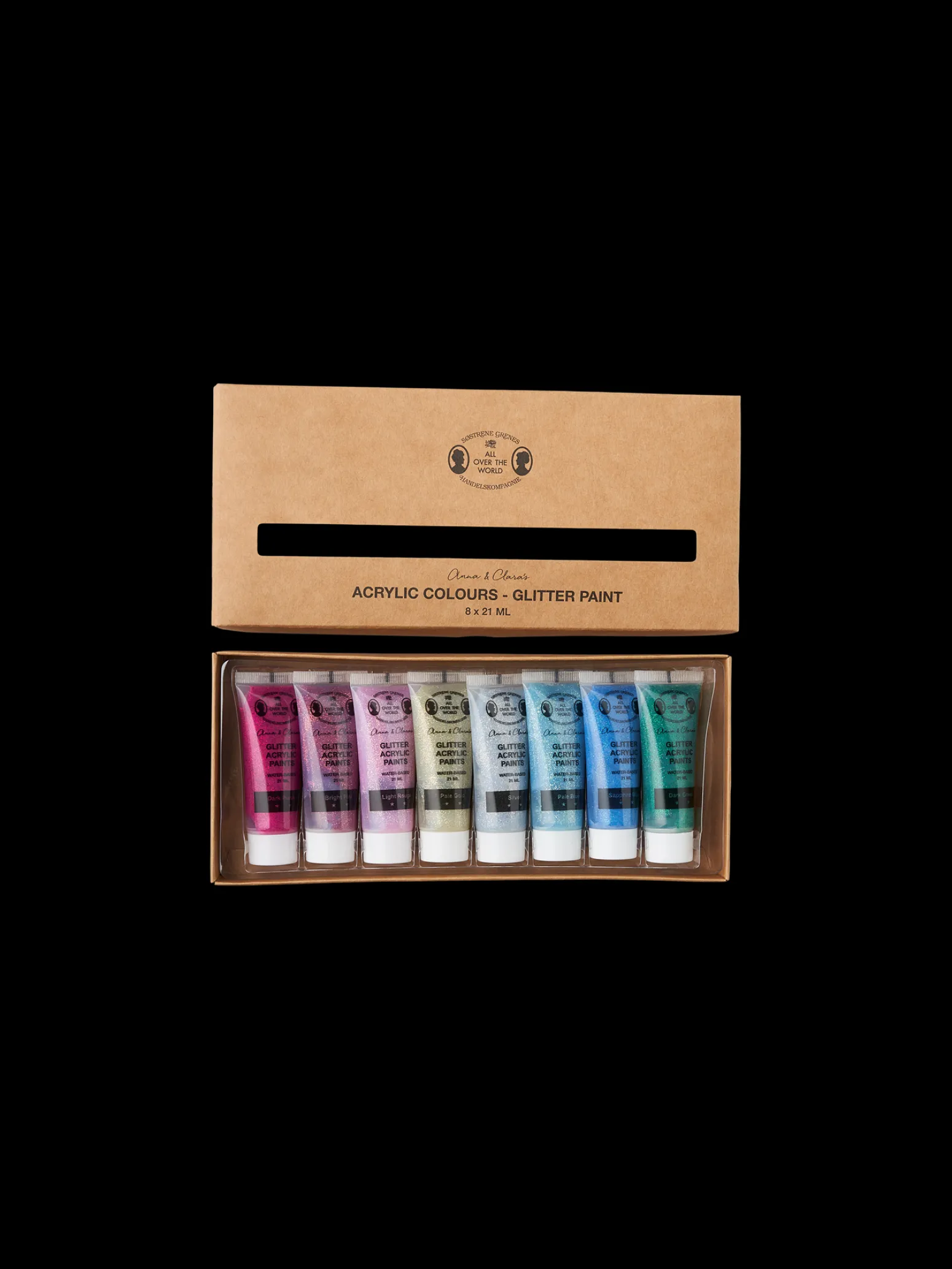 Søstrene Grene Schweiz Hobbyfarben<Acryl-Glitzerfarben-Set