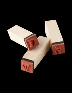 Søstrene Grene Schweiz Dekoration<Alphabet-Stempel Aus Holz