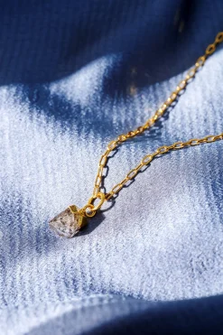 Søstrene Grene Schweiz Halsketten<April Geburtsstein-Anhänger