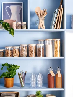 Søstrene Grene Schweiz Küchenzubehör<Aufbewahrungsgläser Mit Deckel 2er-Pack