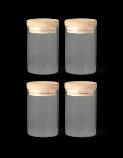 Søstrene Grene Schweiz Küchenzubehör<Aufbewahrungsgläser Mit Deckel 4er-Pack