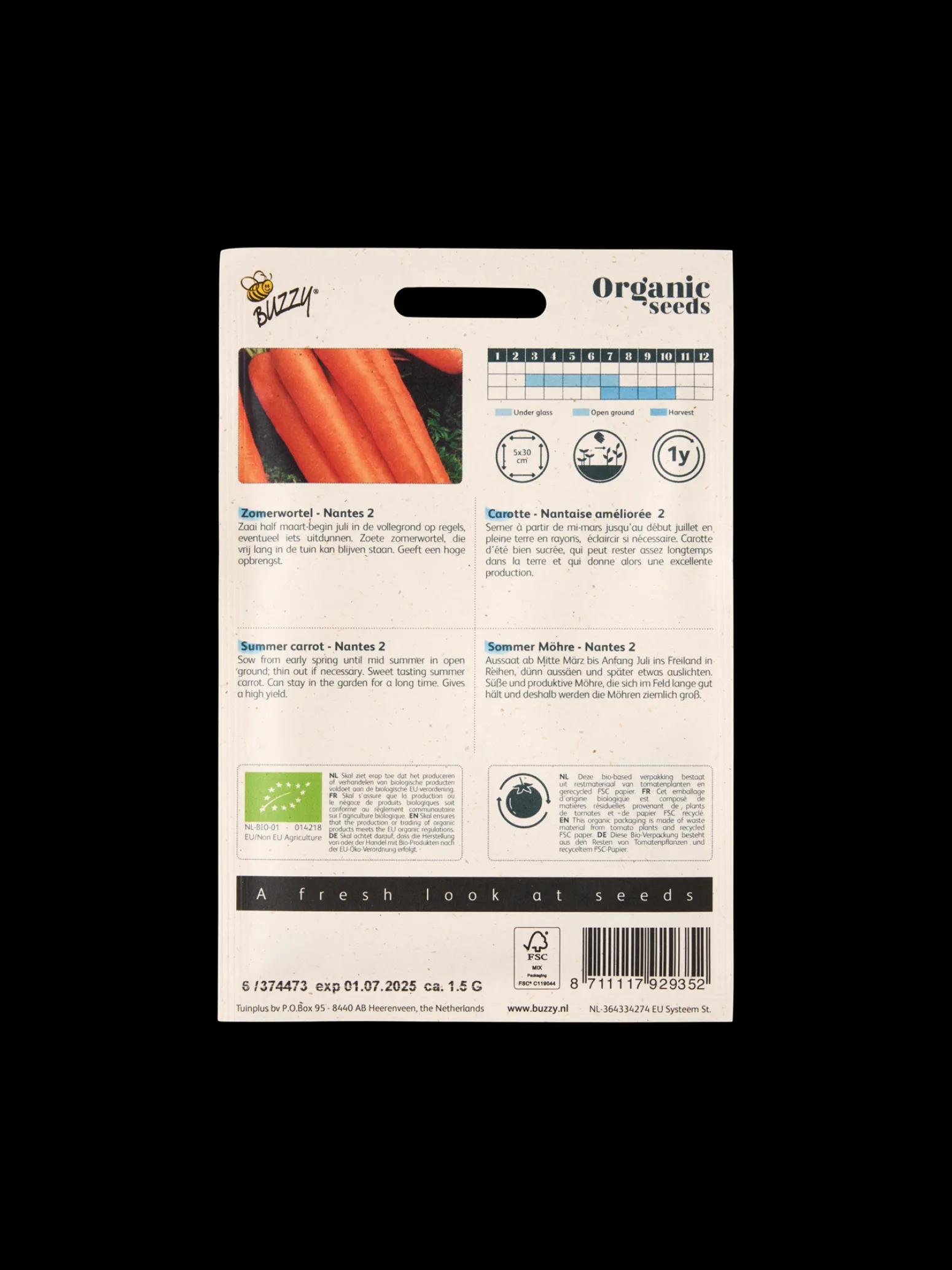 Søstrene Grene Schweiz Garten|Garten Und Balkon<Buzzy® Bio-Karotte Nantes 2