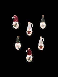 Søstrene Grene Schweiz Dekoration<Deko-Klammern Mit Weihnachtsmännern