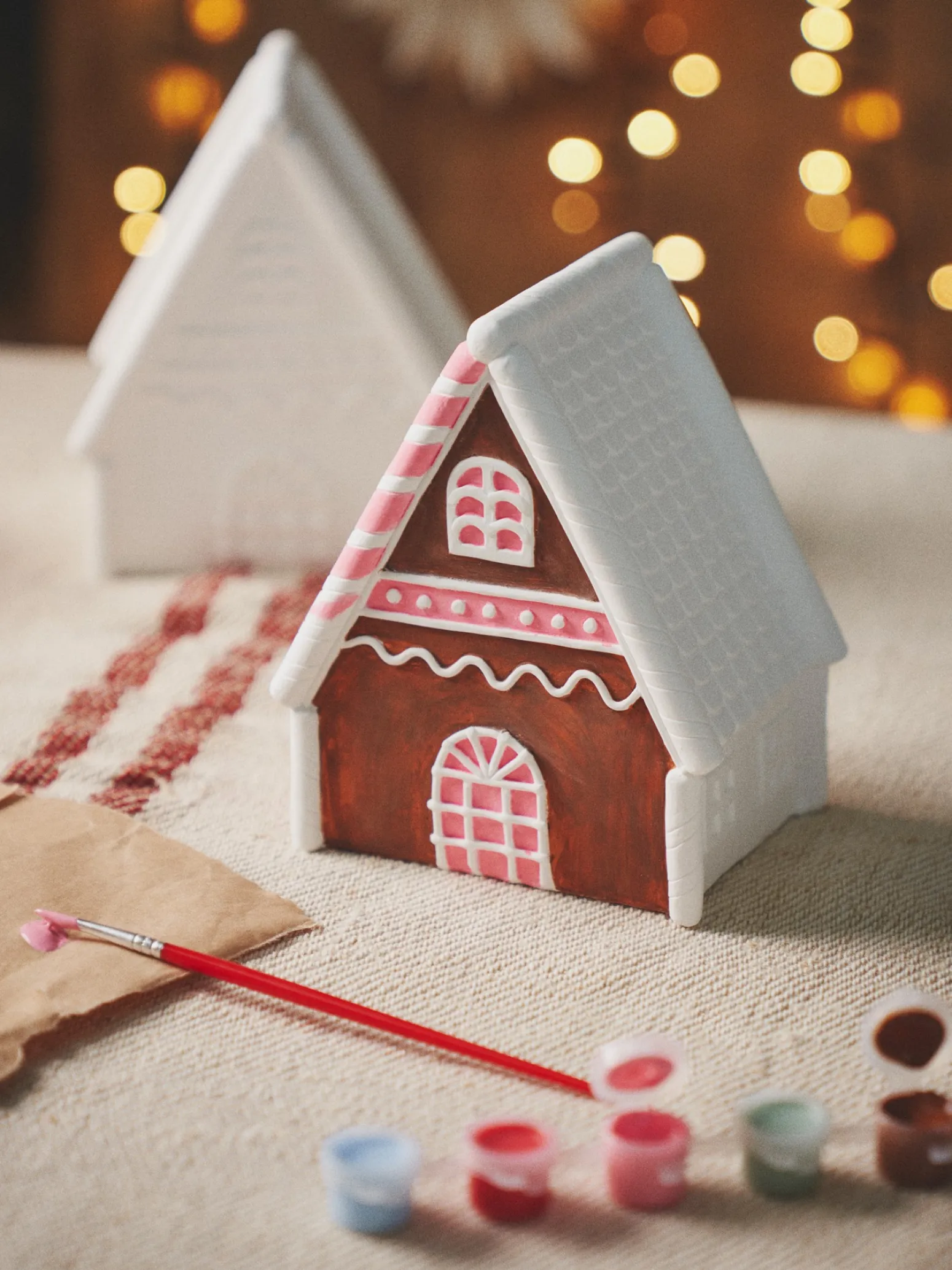 Søstrene Grene Schweiz Diy-Sets|Hobbyfarben<DIY-Haus Zum Bemalen