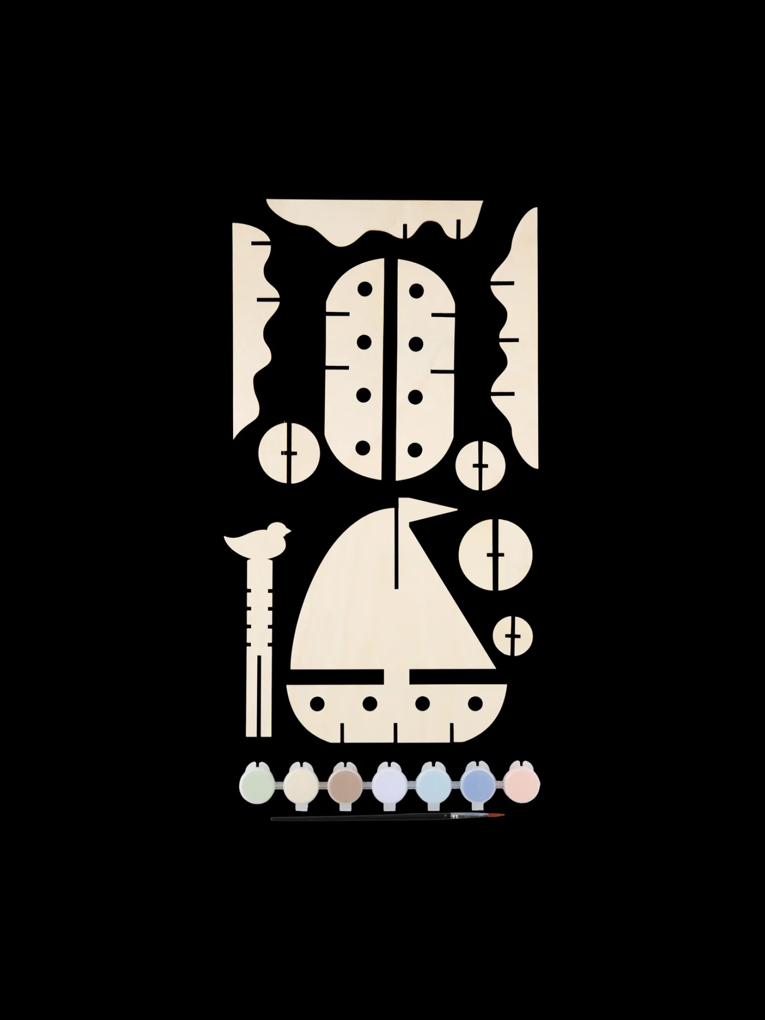 Søstrene Grene Schweiz Malereibedarf<DIY-Holzbaukasten