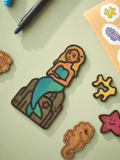 Kinder Søstrene Grene Schweiz Holzspielzeug<DIY-Set Die Kleine Meerjungfrau