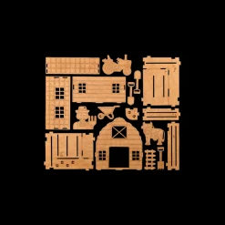 Kinder Søstrene Grene Schweiz Holzspielzeug<DIY-Set Harvest Time