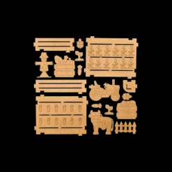 Kinder Søstrene Grene Schweiz Holzspielzeug<DIY-Set Harvest Time