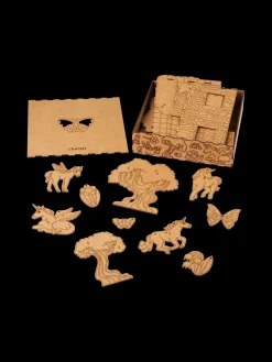 Kinder Søstrene Grene Schweiz Holzspielzeug<DIY-Set Magic Forest