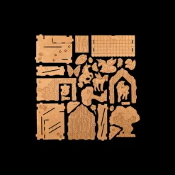 Kinder Søstrene Grene Schweiz Holzspielzeug<DIY-Set Magic Forest