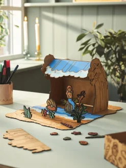 Kinder Søstrene Grene Schweiz Holzspielzeug<DIY-Set Seashell Shore