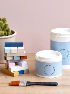 Søstrene Grene Schweiz Hobbyfarben<Farbe Almueblå 450 Ml