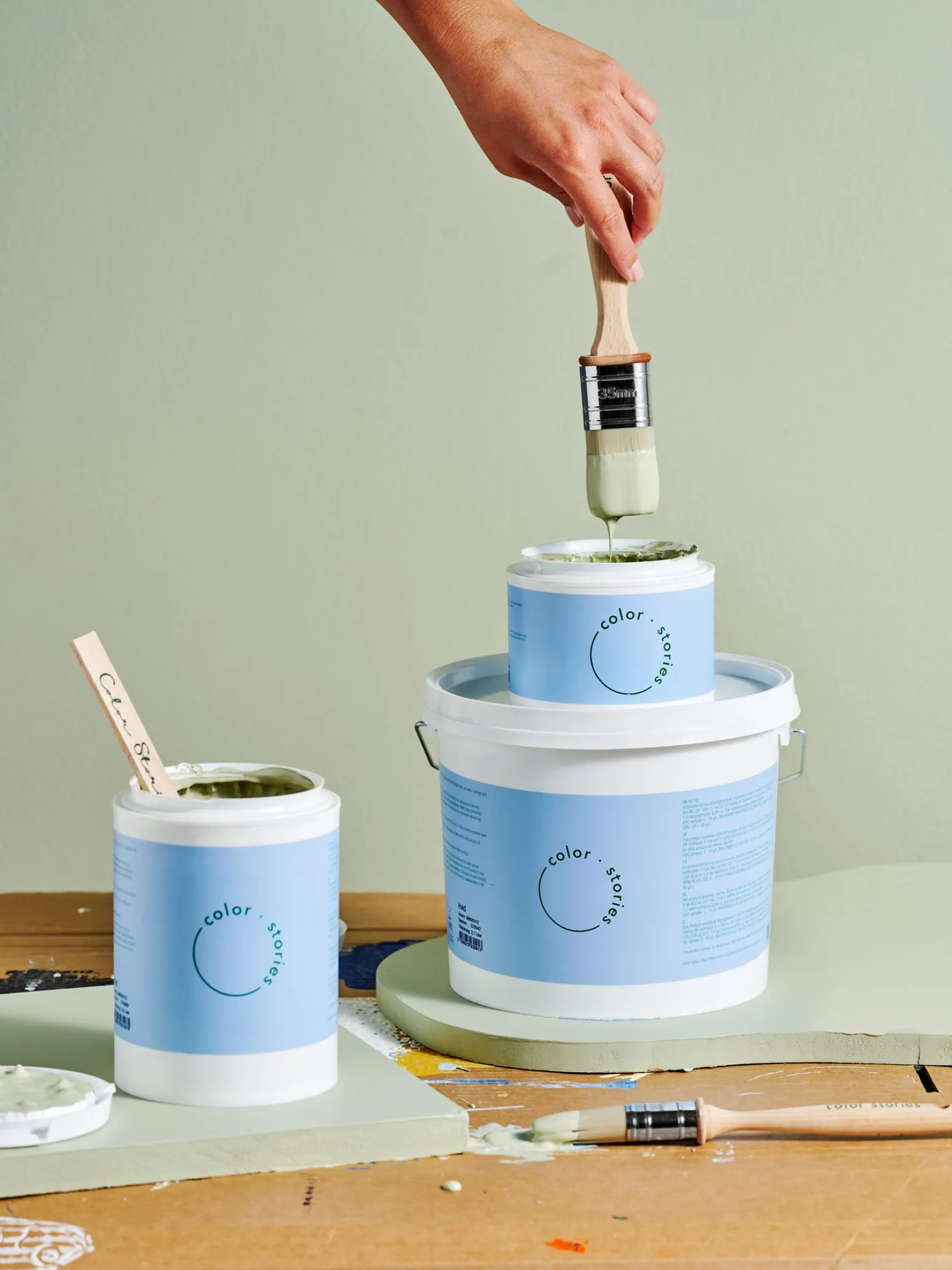 Søstrene Grene Schweiz Hobbyfarben<Farbe Avocado 900 Ml