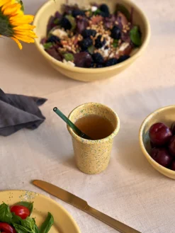 Søstrene Grene Schweiz Geschirr<Flow Fest Becher - Gelb