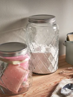 Søstrene Grene Schweiz Küchenzubehör<Glas Mit Deckel 3700 Ml