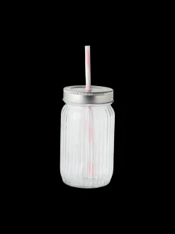 Søstrene Grene Schweiz Geschirr<Glas Mit Strohhalm