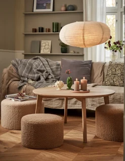 Søstrene Grene Schweiz Hocker<Hocker Mit Teddy-Stoff