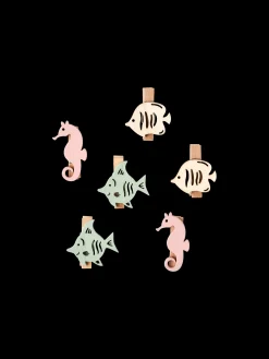 Søstrene Grene Schweiz Dekoration<Holzklammern 6er-Pack