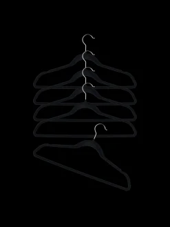 Søstrene Grene Schweiz Aufbewahrung<Kleiderbügel Mit Samt 5 Stck