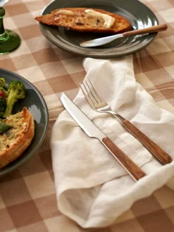 Søstrene Grene Schweiz Geschirr<Messerset Texture Legno