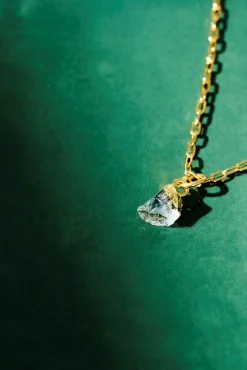 Søstrene Grene Schweiz Halsketten<März Geburtsstein-Anhänger