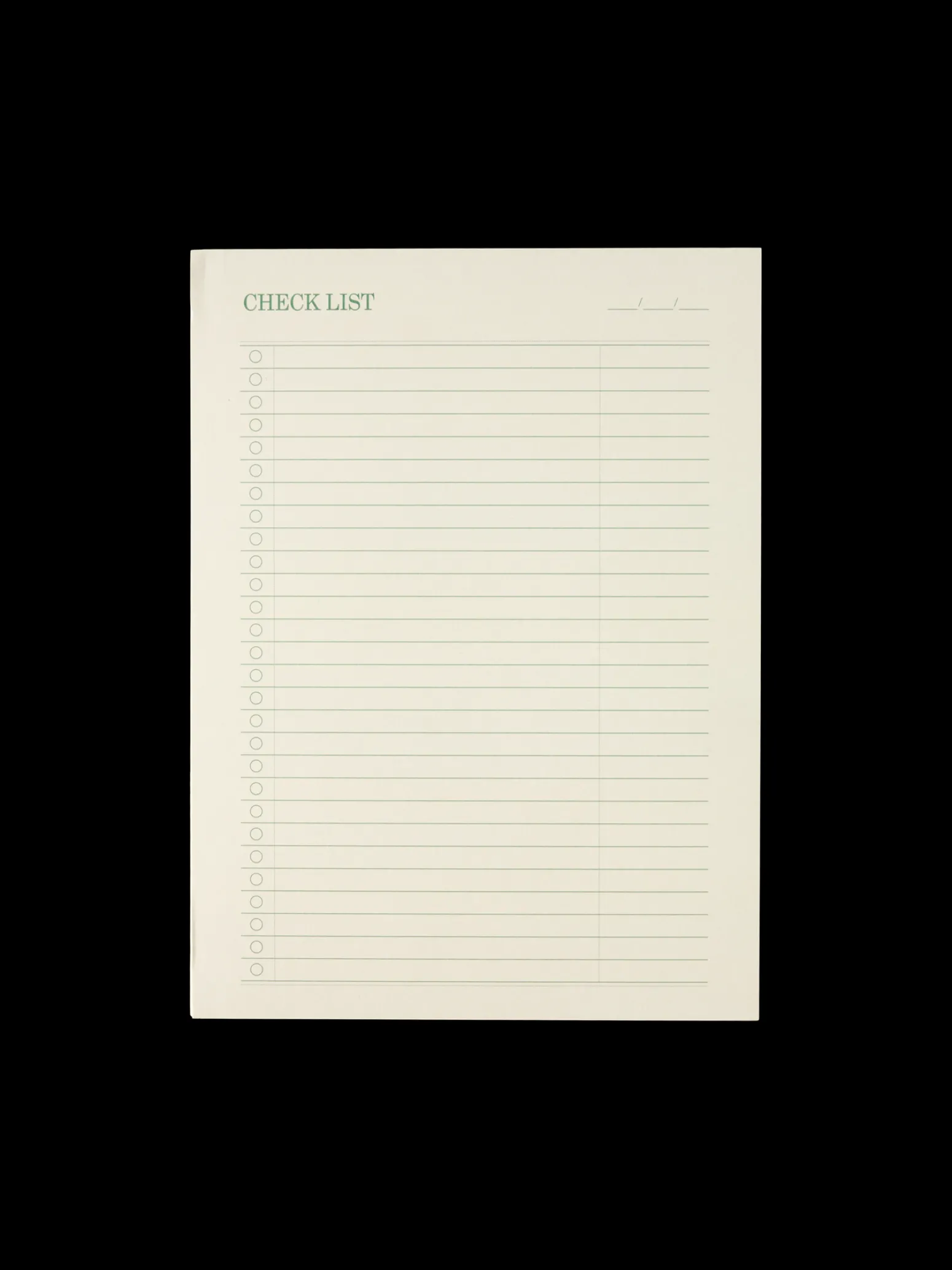 Søstrene Grene Schweiz Schreibwaren<Notizblock Mit Checkliste