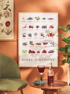 Søstrene Grene Schweiz Rahmen Und Poster<Poster Berry Symphony 50 X 70