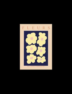 Søstrene Grene Schweiz Rahmen Und Poster<Poster Fleurs A4