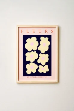 Søstrene Grene Schweiz Rahmen Und Poster<Poster Fleurs A4