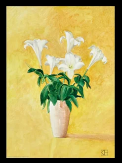 Søstrene Grene Schweiz Rahmen Und Poster<Poster Lilien In Vase 50 X 70