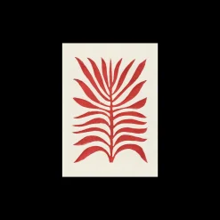 Søstrene Grene Schweiz Rahmen Und Poster<Poster Red Branch / Lino Print A3