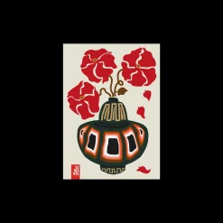 Søstrene Grene Schweiz Rahmen Und Poster<Poster Ukiyo Vase Flower Greige 50 X 70