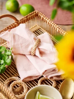 Søstrene Grene Schweiz Küchentextilien|Geschirr<Stoffservietten 4er-Pack