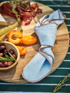 Søstrene Grene Schweiz Küchentextilien|Geschirr<Stoffservietten 4er-Pack