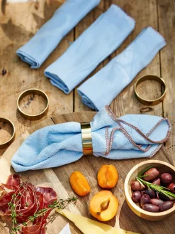 Søstrene Grene Schweiz Küchentextilien|Geschirr<Stoffservietten 4er-Pack