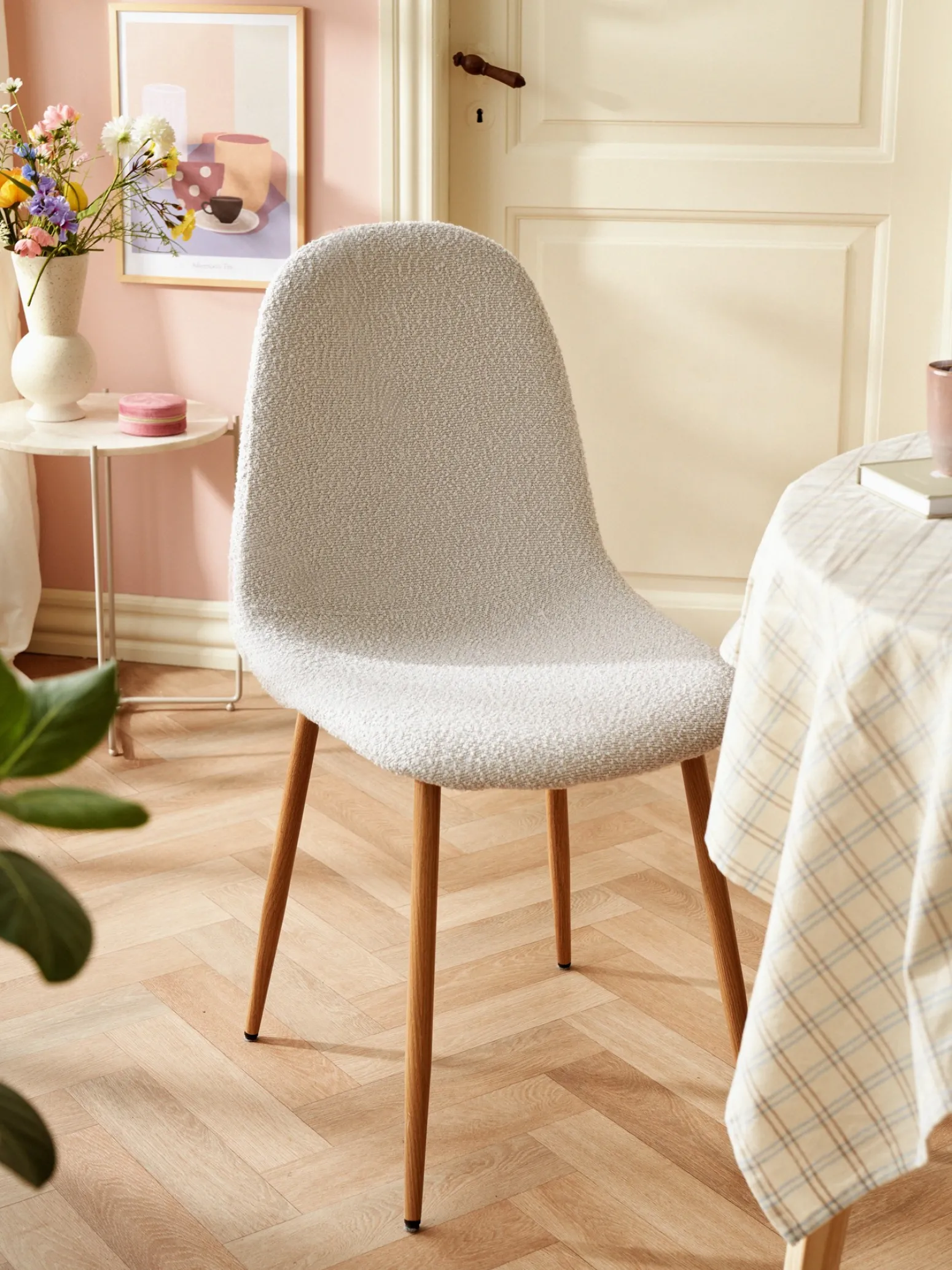 Søstrene Grene Schweiz Stühle<Stuhl Mit Boucléstoff