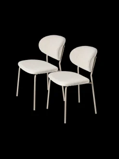 Søstrene Grene Schweiz Stühle<Stuhl Mit Bouclé-Stoff 2er-Pack