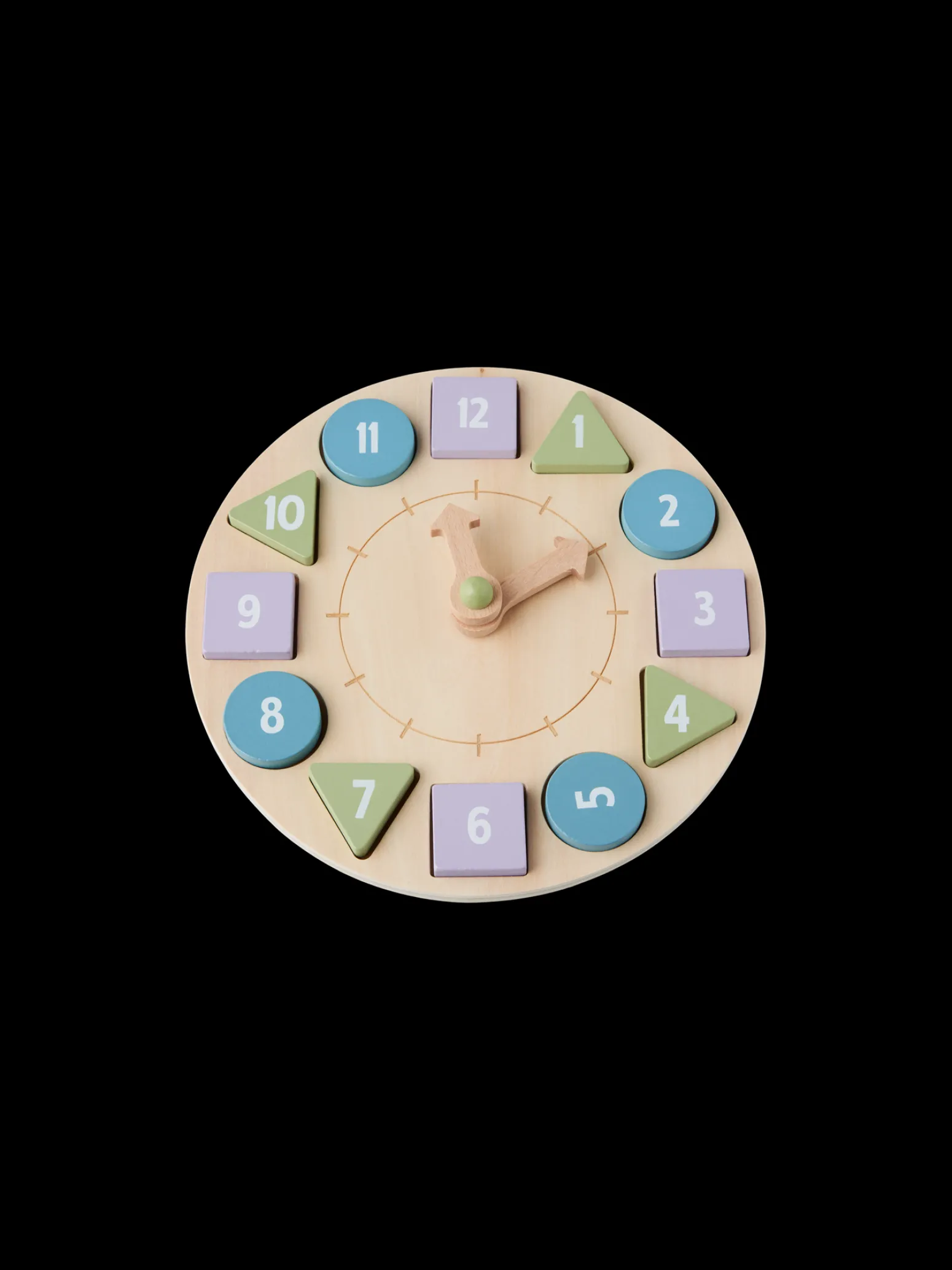 Kinder Søstrene Grene Schweiz Holzspielzeug<Uhrenpuzzle