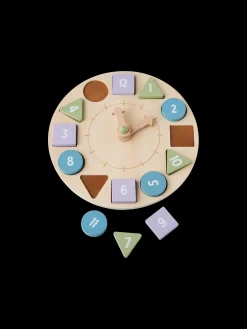 Kinder Søstrene Grene Schweiz Holzspielzeug<Uhrenpuzzle