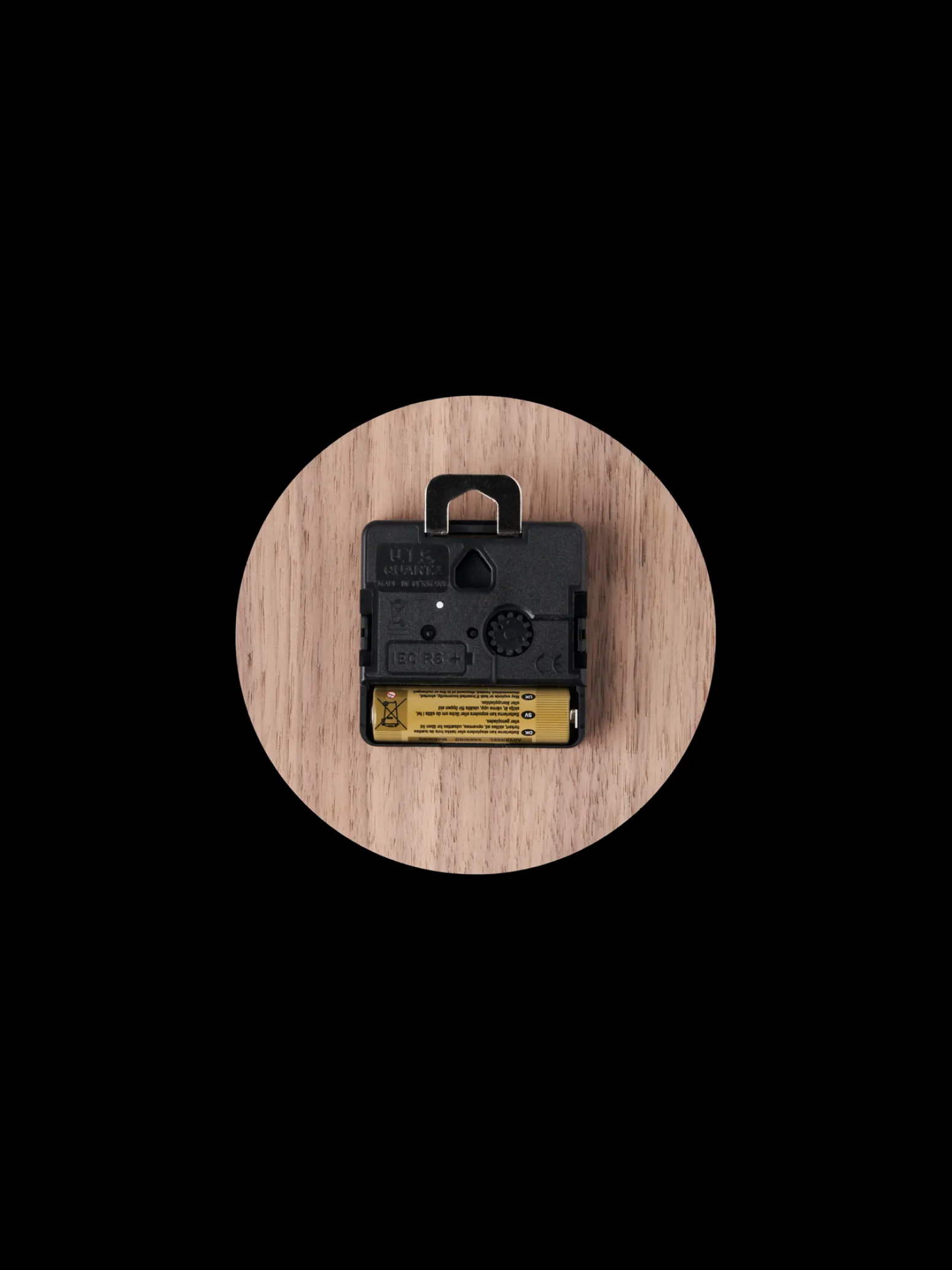 Søstrene Grene Schweiz Dekoration<Wanduhr Walnut Ø12