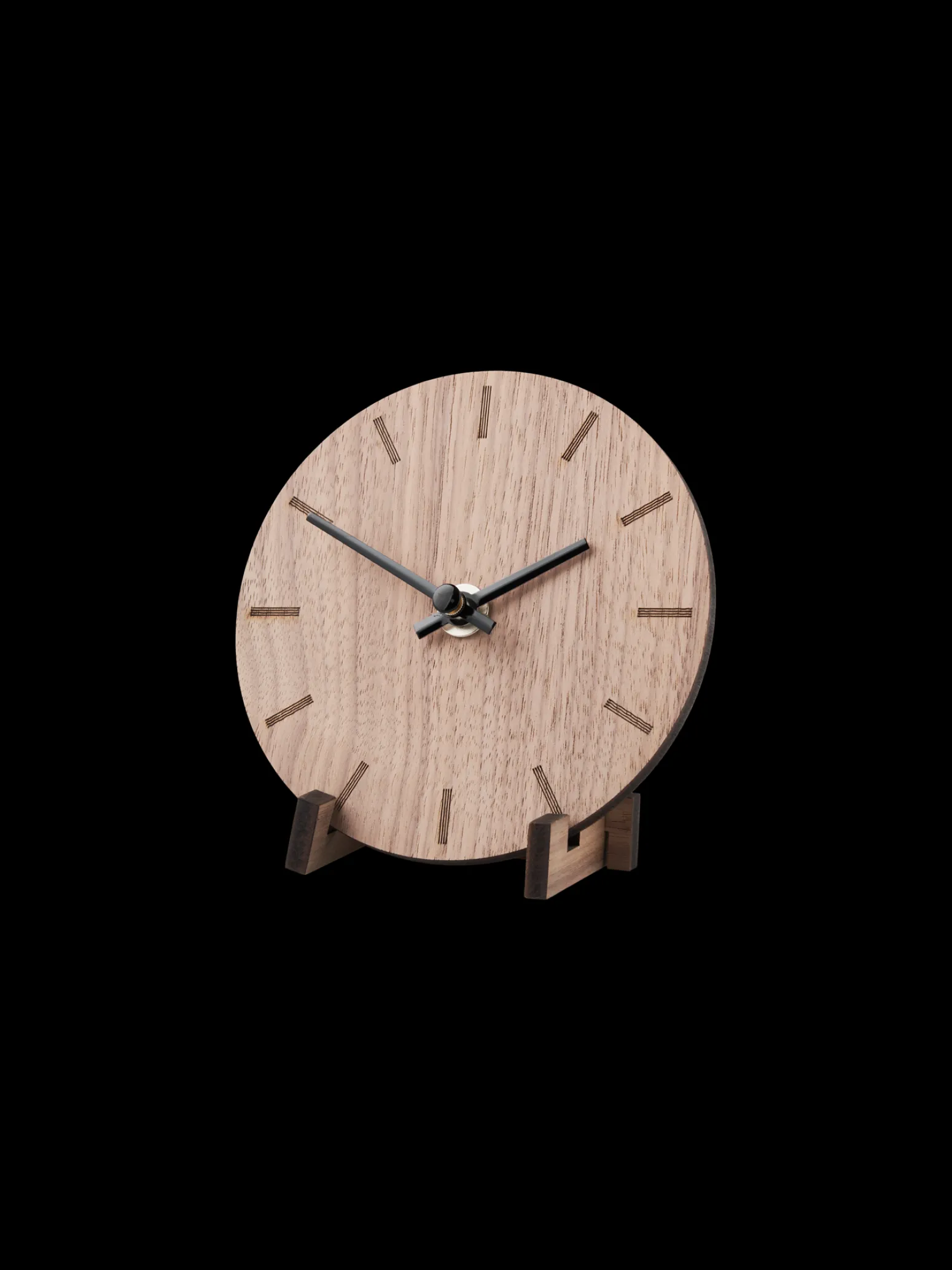 Søstrene Grene Schweiz Dekoration<Wanduhr Walnut Ø12