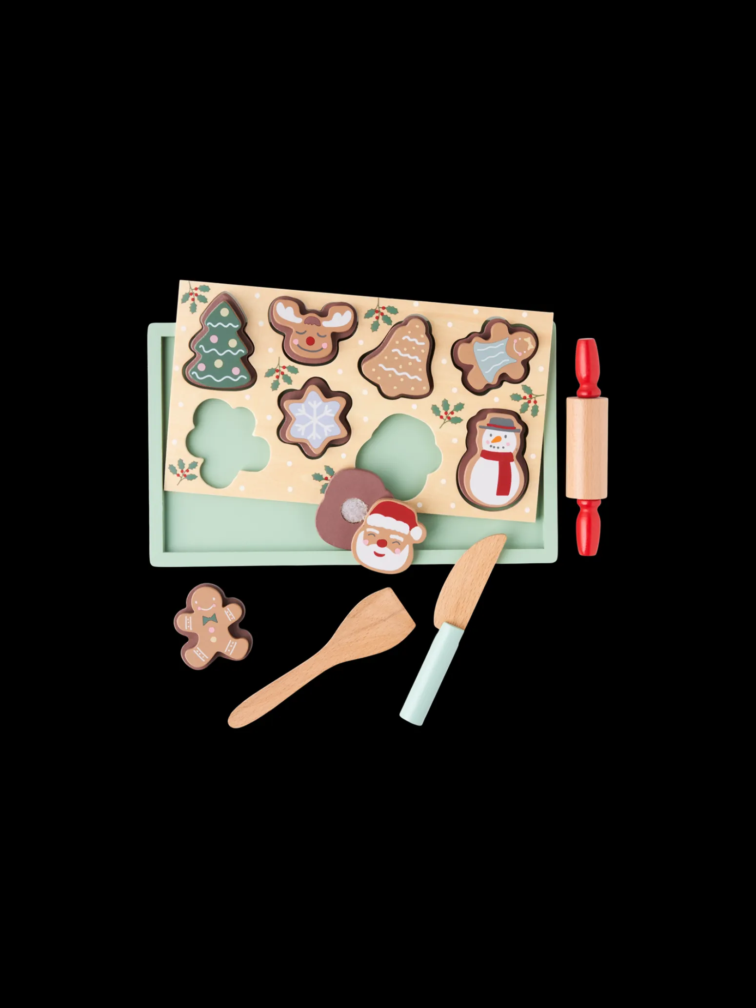 Kinder Søstrene Grene Schweiz Holzspielzeug<Weihnachtsbäckerei-Spielzeugset