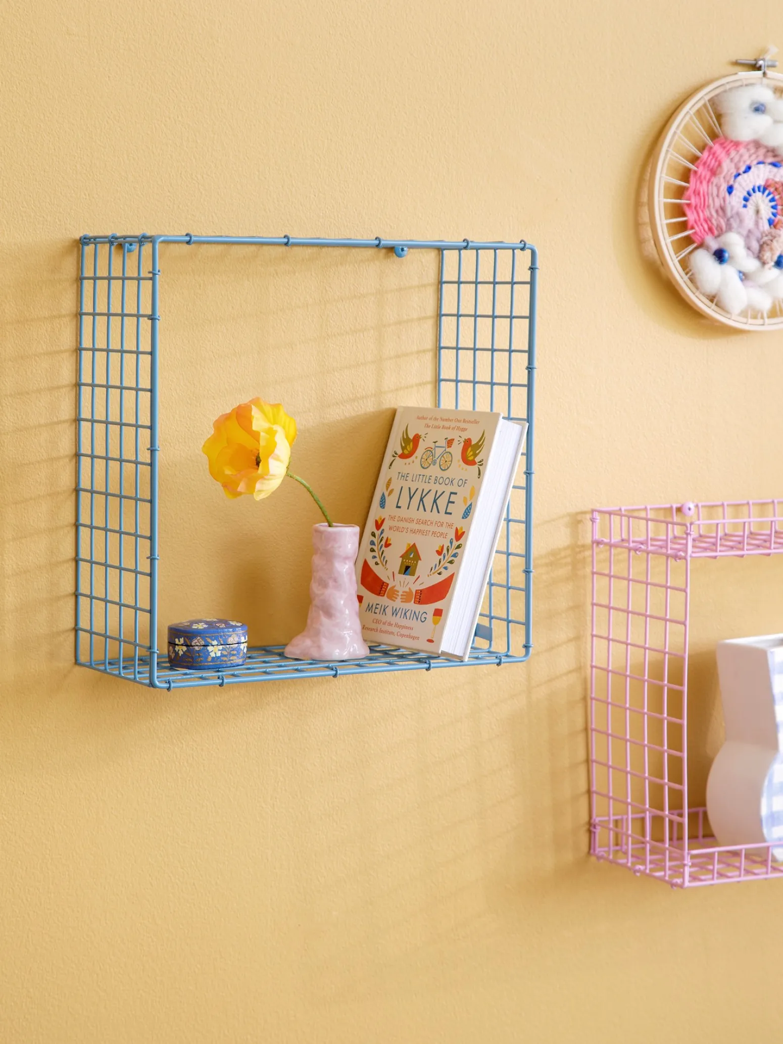 Søstrene Grene Schweiz Regale<WIRE SQUARE Wandregal